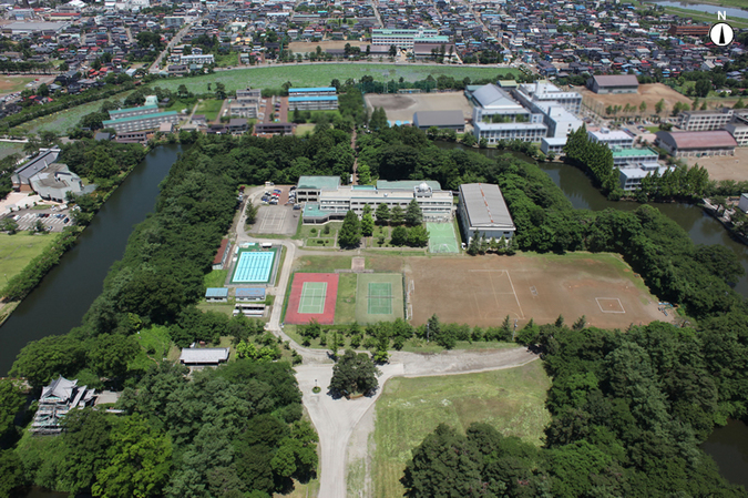 本城地区 ­航空写真1­（拡大）